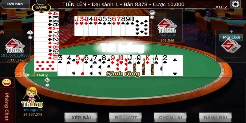 Luật đặc biệt trong cách chơi Tiến Lên Miền Bắc