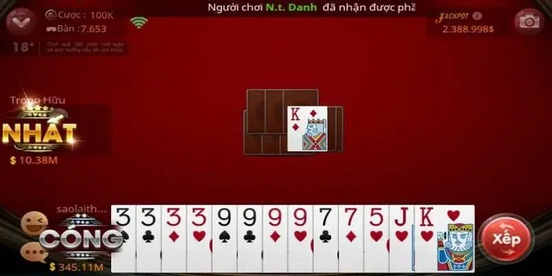 Một vài lưu ý trong cách tính chi ở game Binh Xập Xám