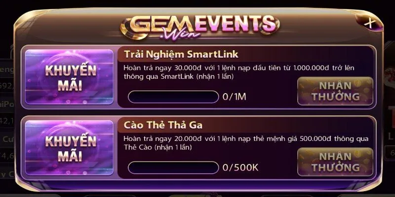 Tưng bừng giải trí với hàng triệu phần quà hấp dẫn mỗi ngày