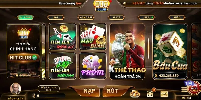 Tổng quan thông tin chung về cổng game Hitclub