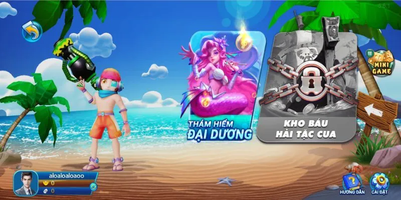 Chinh phục kho báu đại dương tại game bắn cá