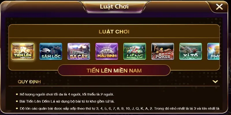 Chi tiết luật chơi từng thể loại game được ZOWIN cung cấp tại trang chủ