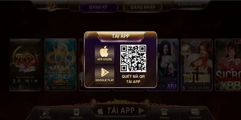 Cổng game cung cấp hình thức ứng dụng điện thoại phục vụ tay cược